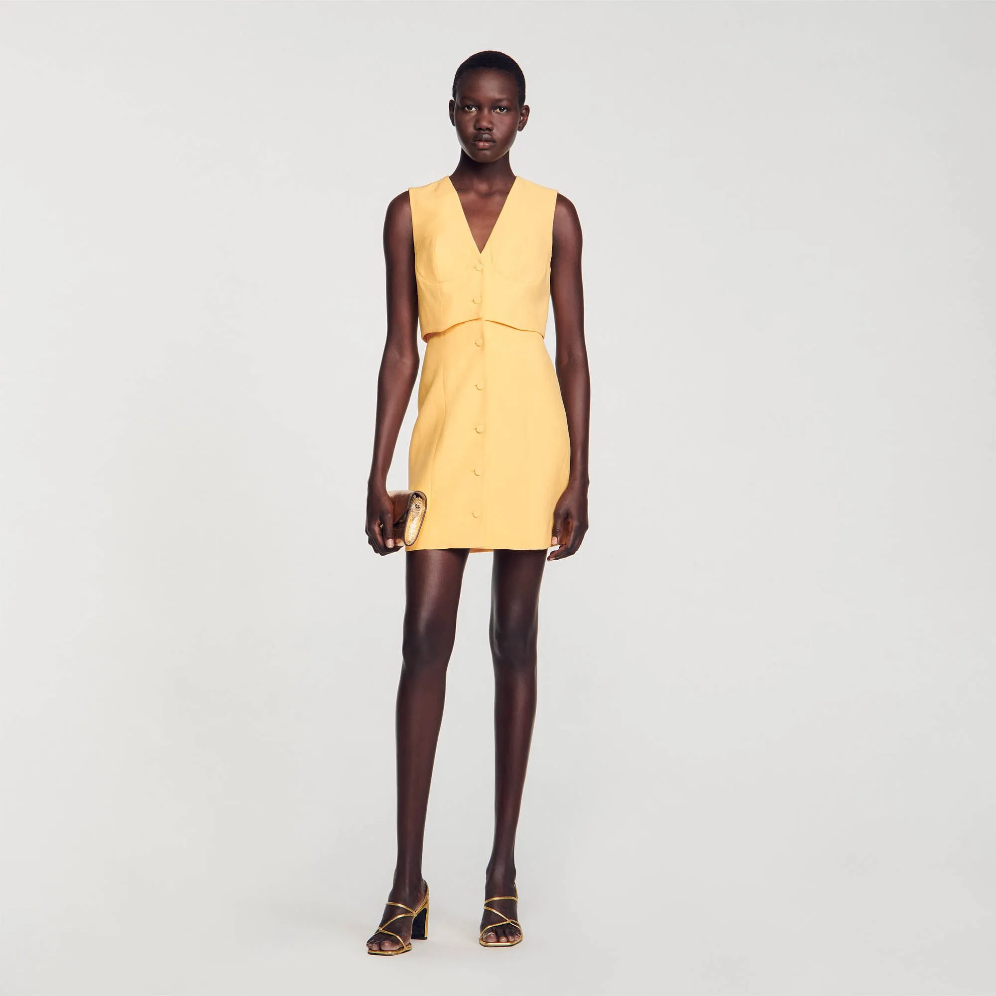 Robe courte 2 en 1 