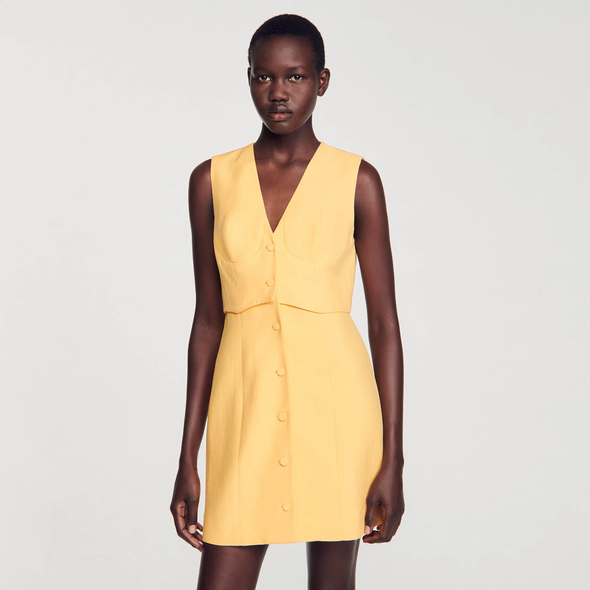Robe courte 2 en 1 