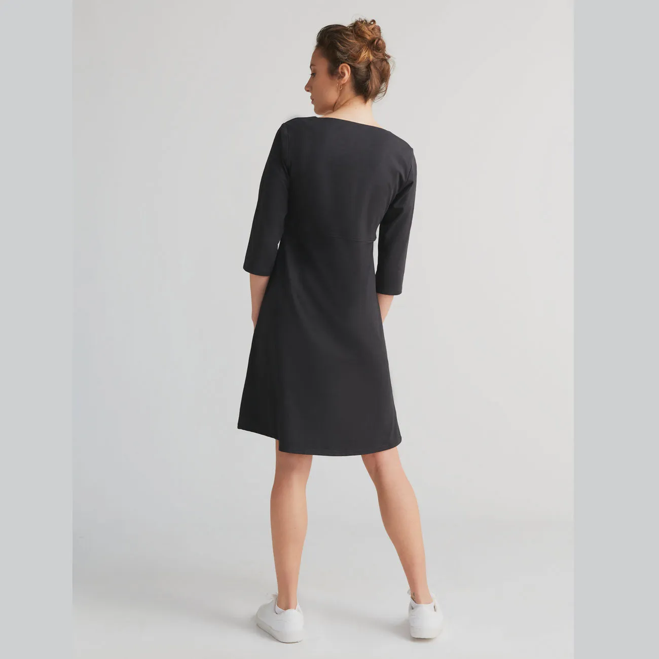 Robe manches 3/4 - LEELA COTTON