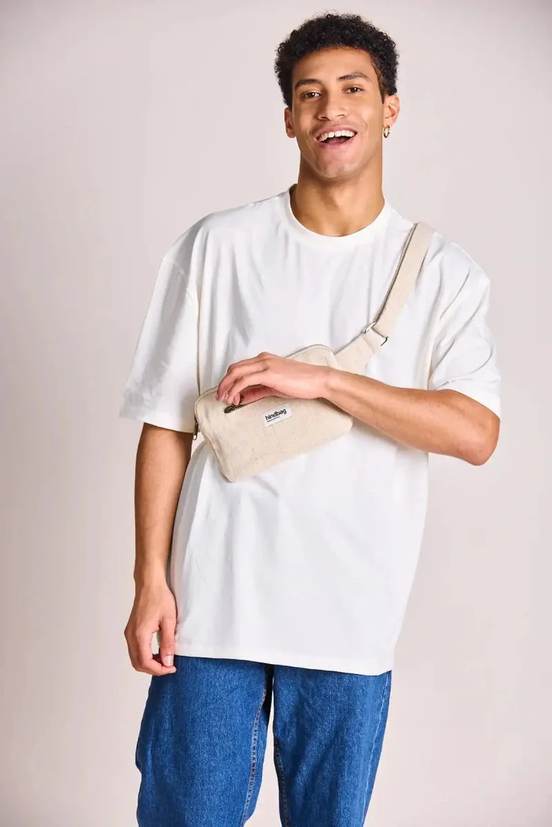 Sac banane en coton bio et Jute - Harry