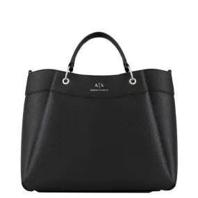 Sac cabas Armani Exchange porté main effet grainé Wave 942910 CC783
