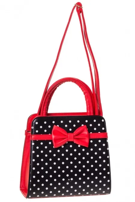 Sac rouge et noir pin’up Carla – Banned