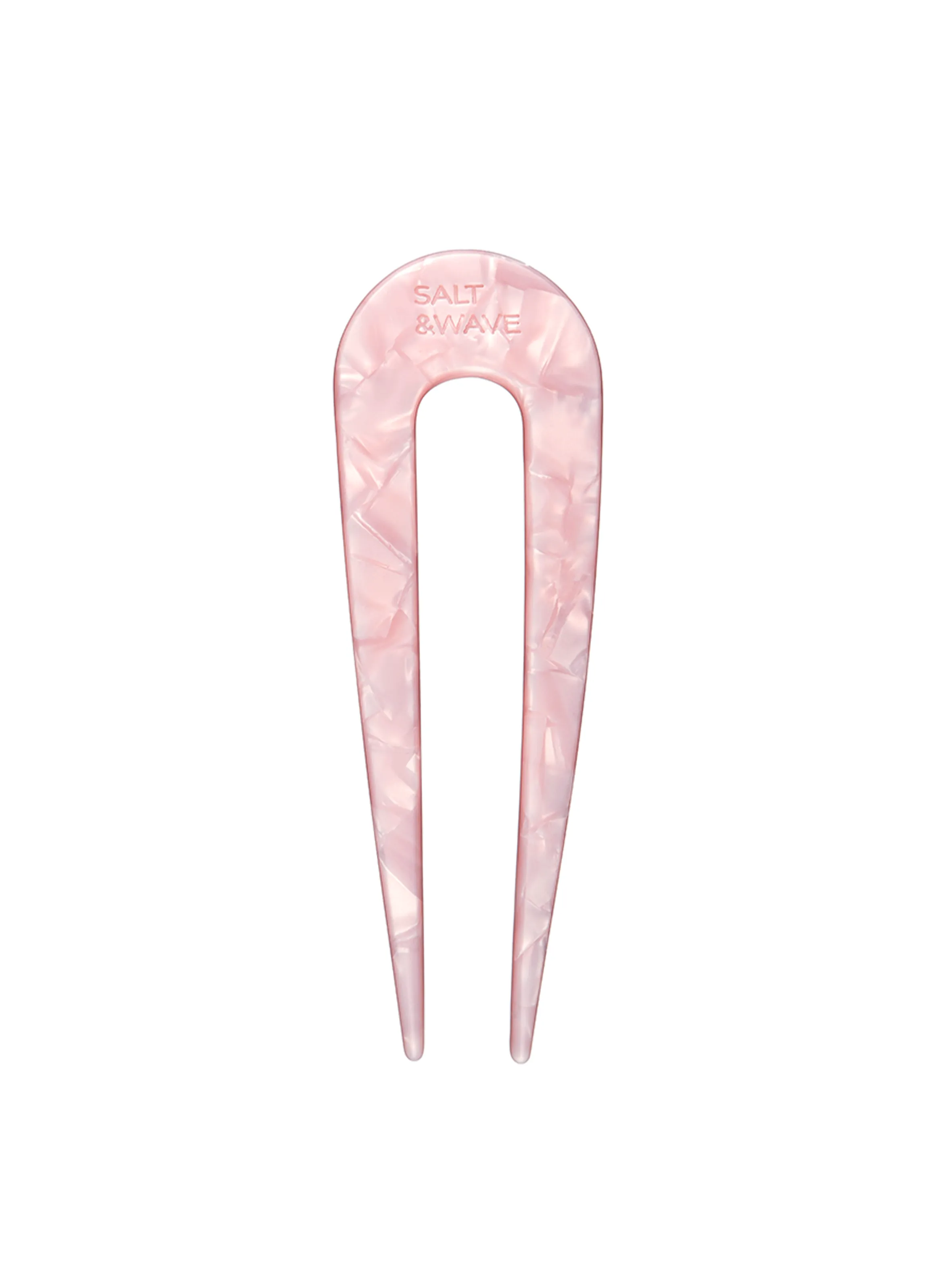 SALT & WAVE  Ariel Pin en Marbre rose