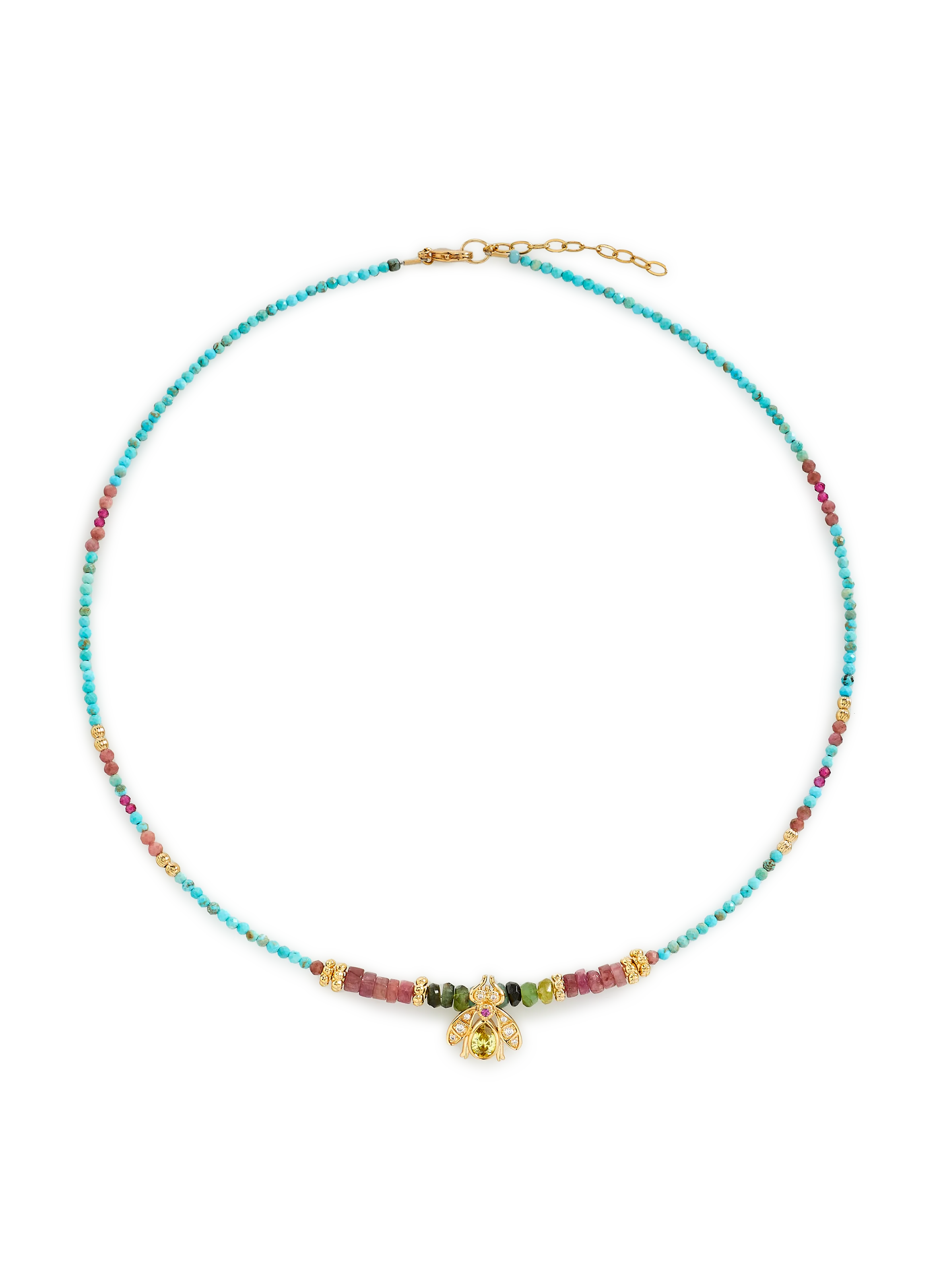 SEBARA  Collier Evora - Bleu