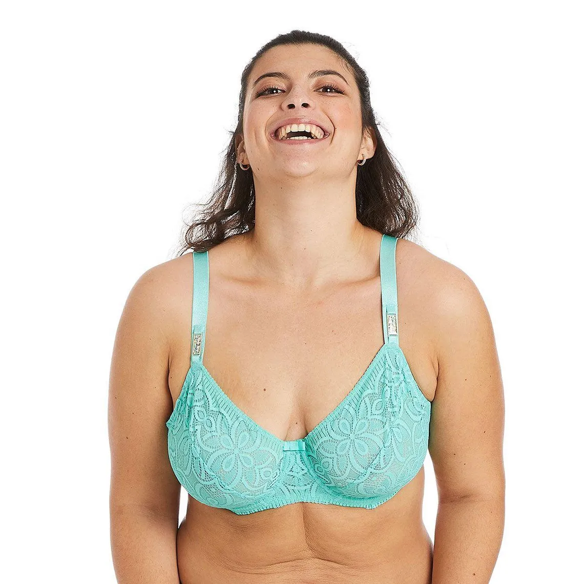 Soutien-gorge à armatures grand maintien turquoise Roulotte bleu | 3 Suisses