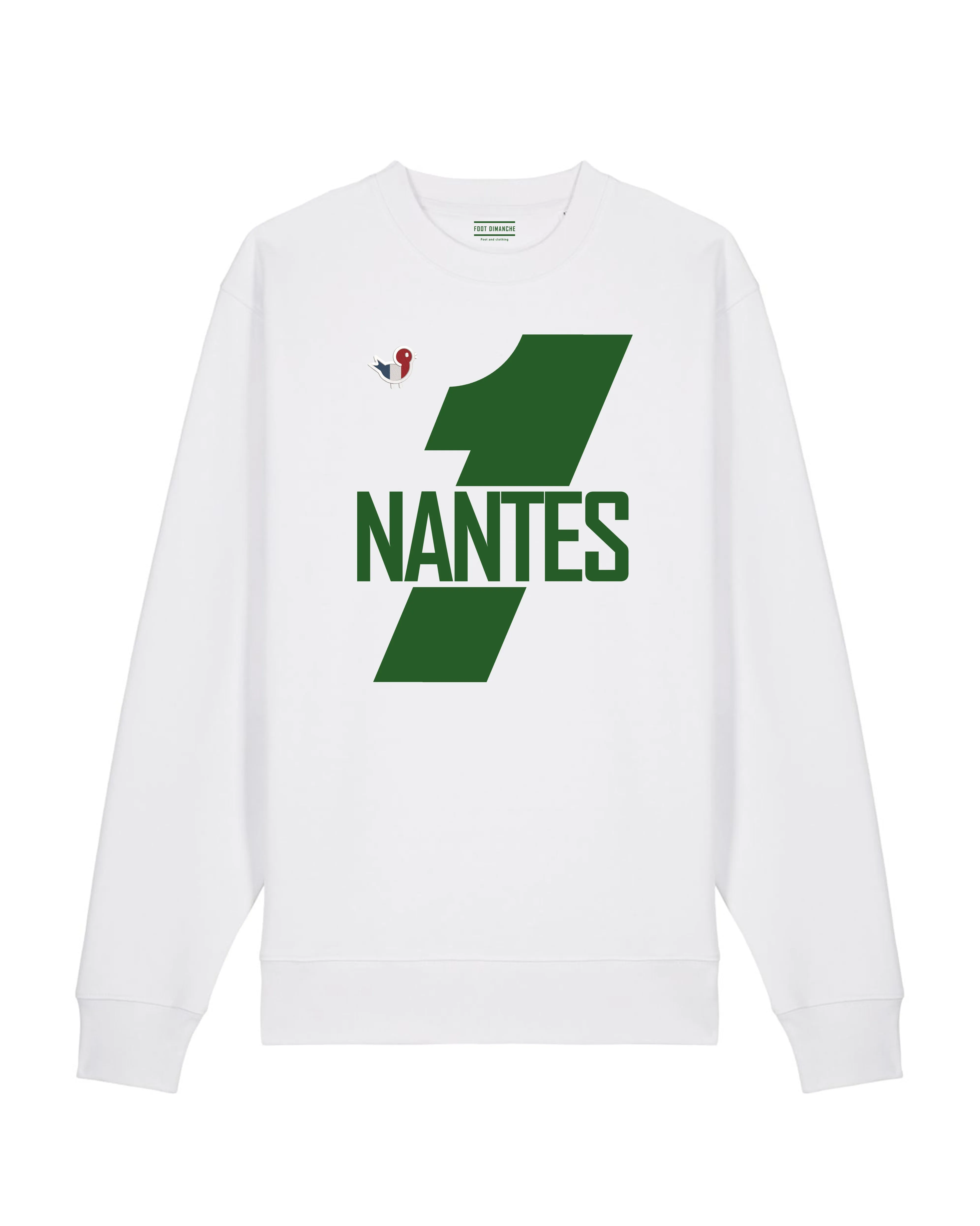 Sweat brodé Nantes 79