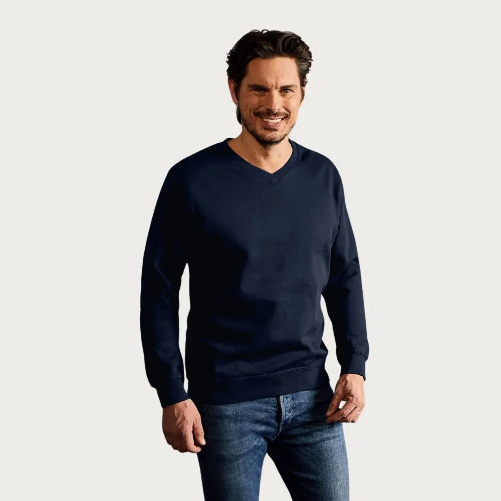 Sweat Premium col V Hommes