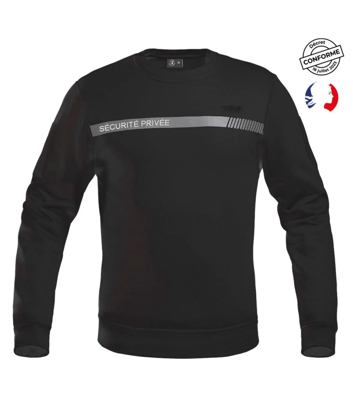 Sweat Sécu-One Sécurité Privée Noir - A10 Equipment