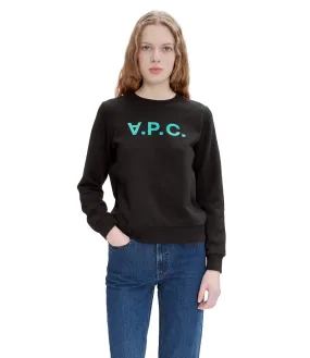 Sweat Viva Noir/vert | A.P.C.