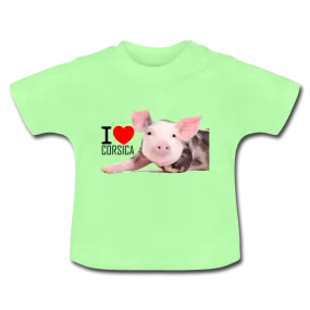 T-shirt Bébé Cochon Corse