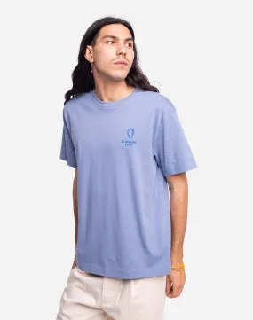 T-shirt Capra bleu azur ample Taille XL Couleurs Bleu azur