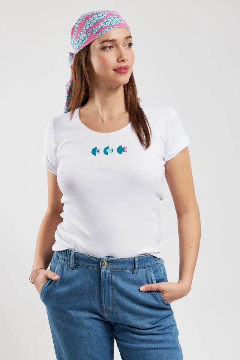 T-shirt "poissons" - coton léger