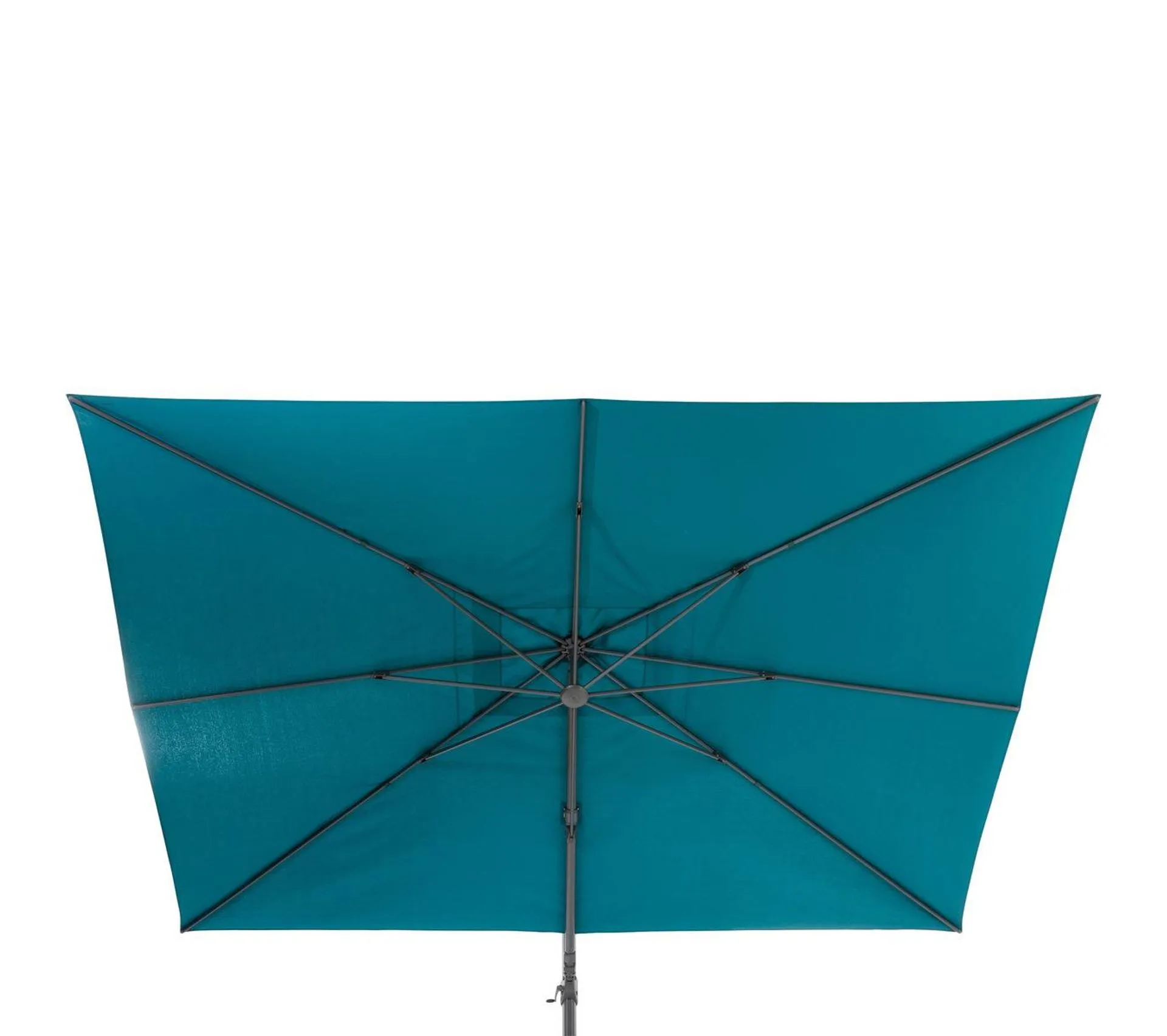 Toile De Parasol "melhia" Bleu Canard 4x3m