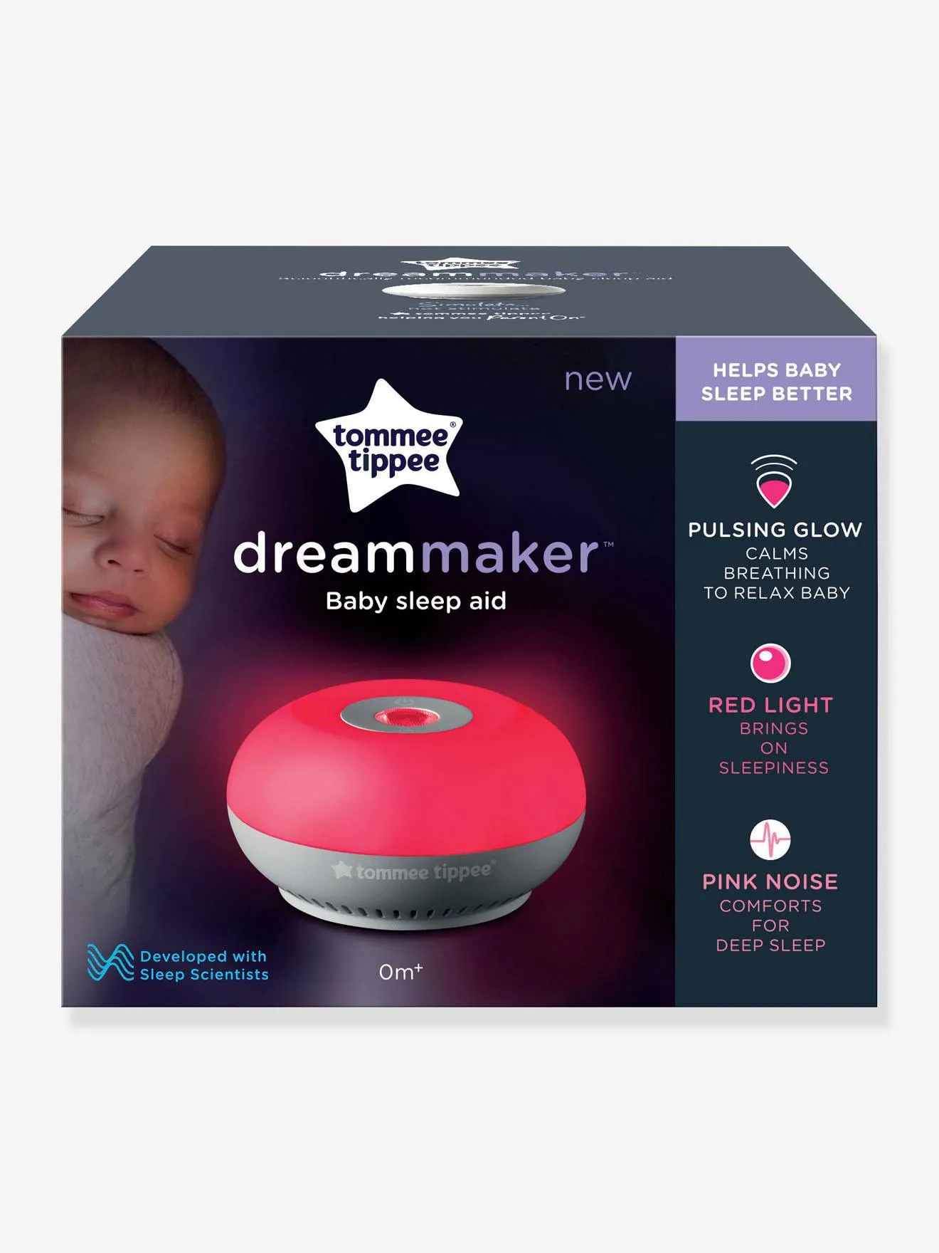 Veilleuse Aide au sommeil TOMMEE TIPPEE Dreammaker blanc - Tommee Tippee