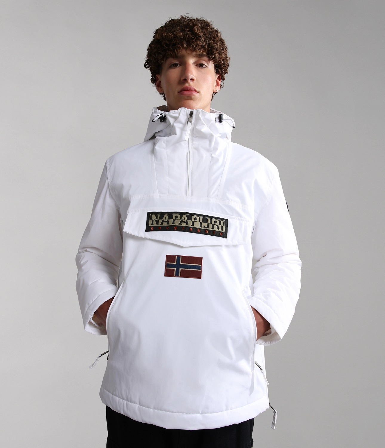 Veste Napapijri Men Rainforest Pocket 2 Bright White