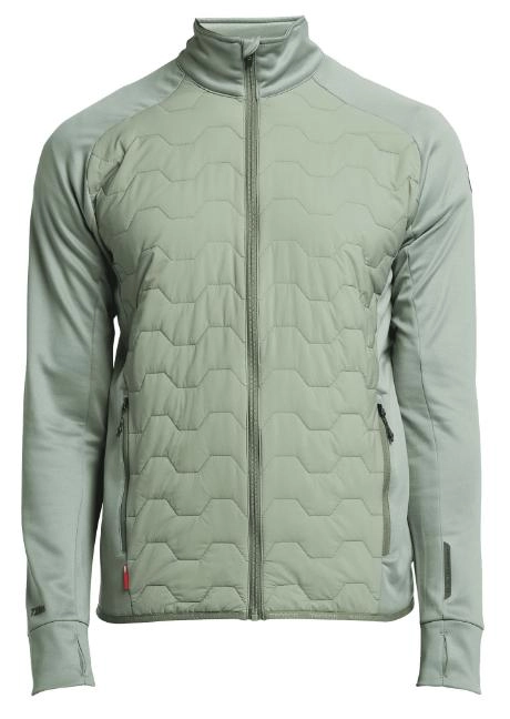 Veste Tenson Men TXlite Hybrid Zip Gris Vert