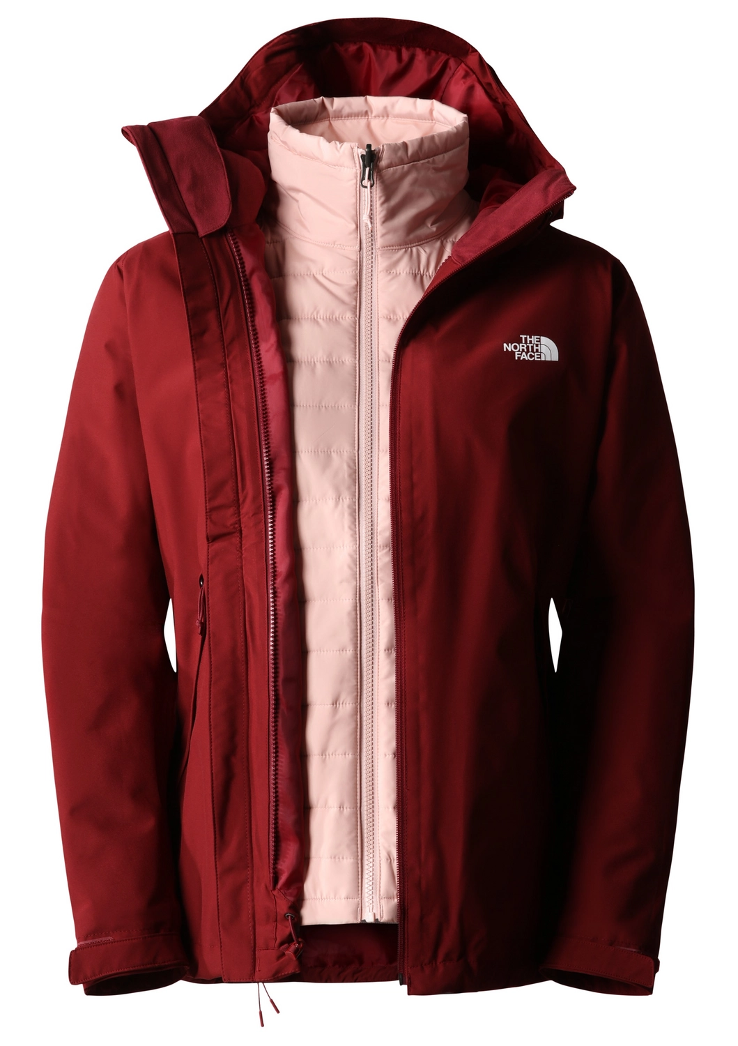 Veste The North Face Women Carto Triclimate Jacket Cordovan-Evening Sand Pink