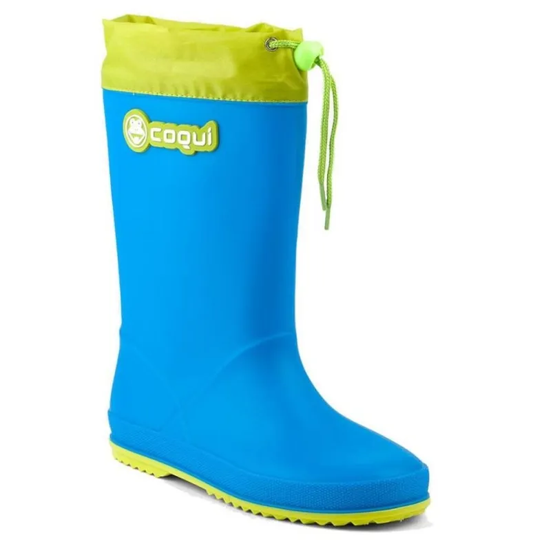 Wellingtons Coqui Rainy Collar Jr. 8509-100-4713 bleu