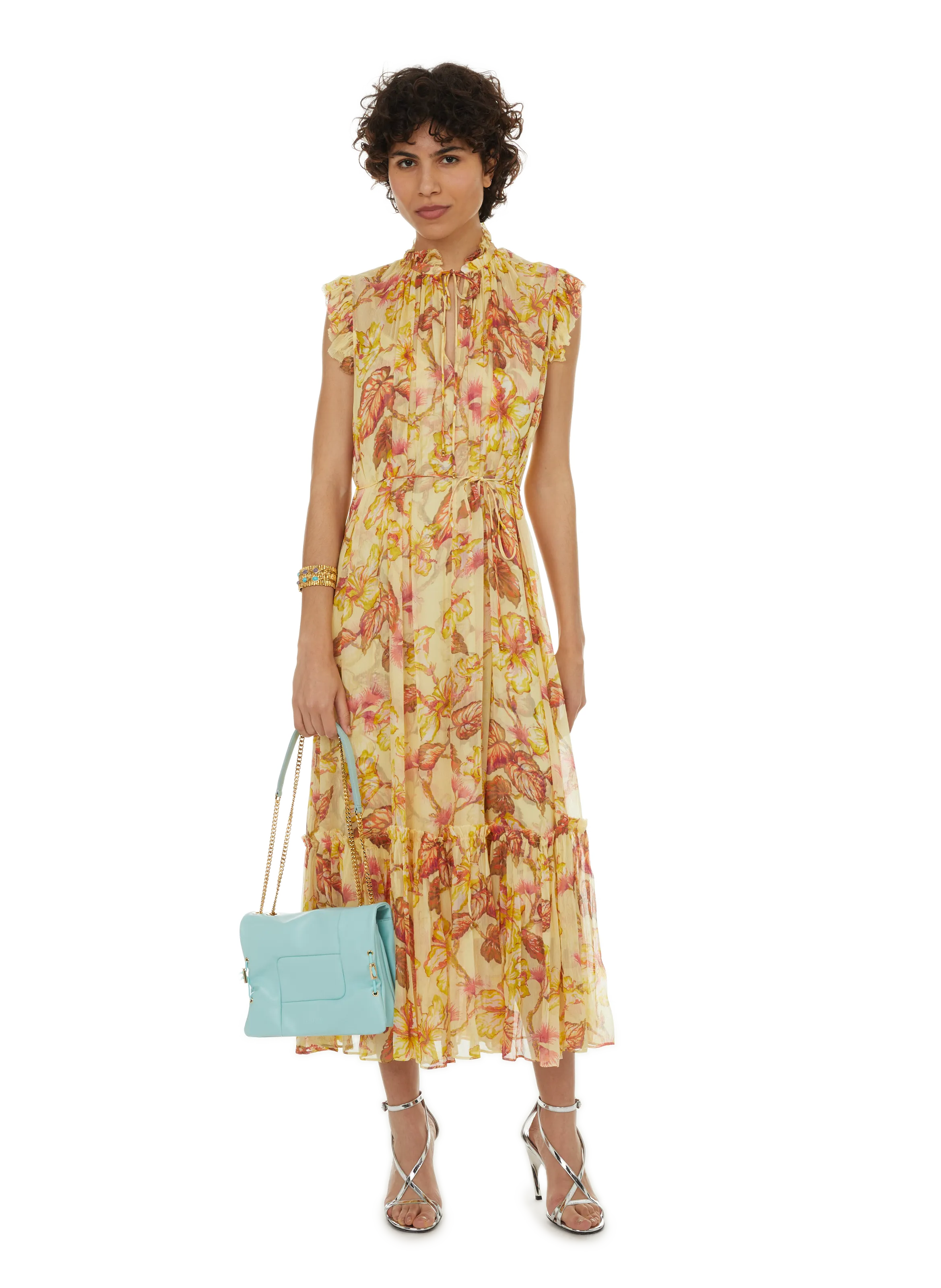 ZIMMERMANN  Robe longue à motif  - Multicolore